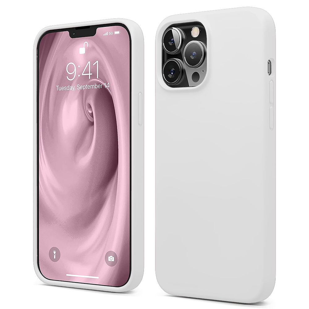 Soft Silicone Case - iPhone 12 Mini - White