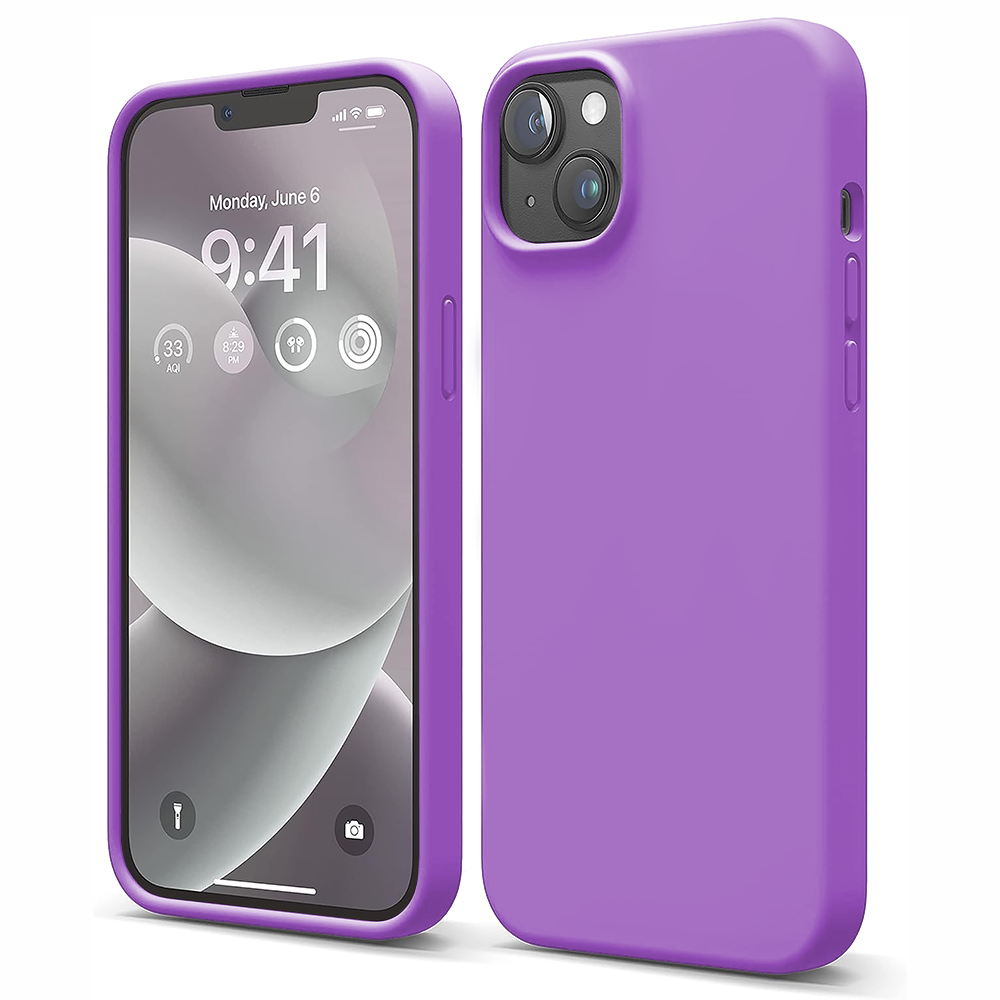 Husa Soft Silicone - iPhone 13 - Light Purple