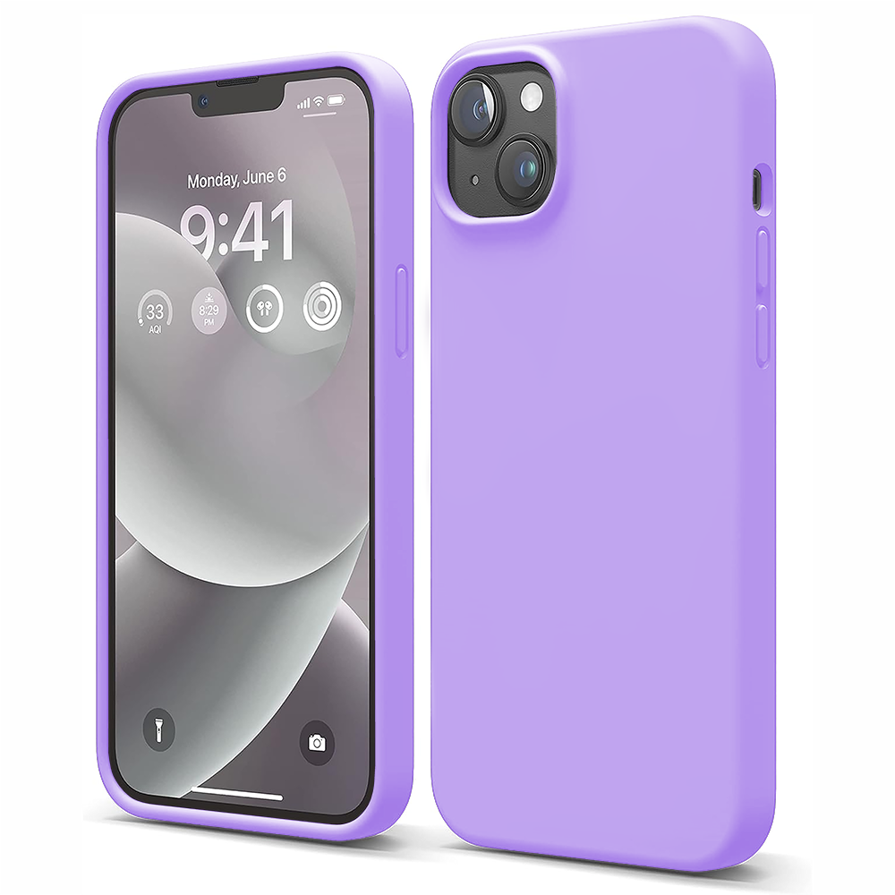 Husa Soft Silicone - iPhone 13 - Light Lilac