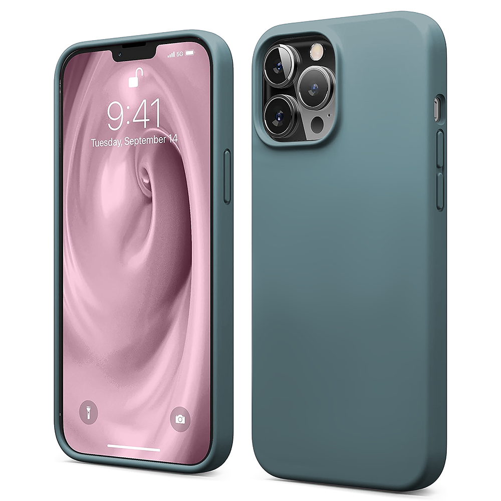 Husa Soft Silicone - iPhone 13 Pro - Midnight Blue