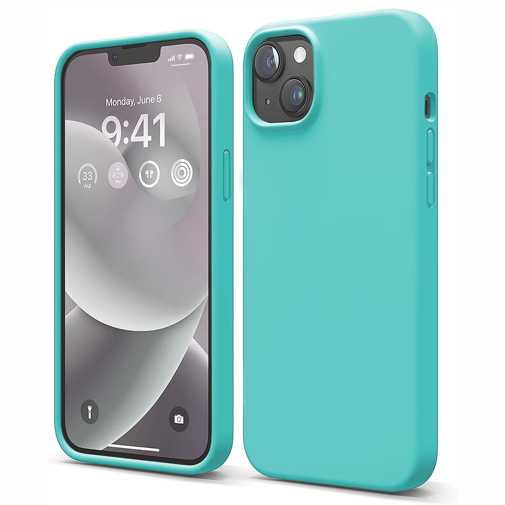 Husa Soft Silicone - iPhone 14 Plus - Turqoise