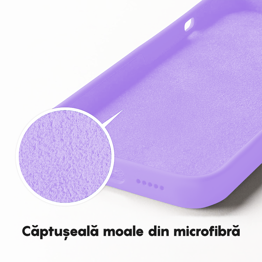 Husa Soft Silicone - iPhone 14 Plus - Light Lilac