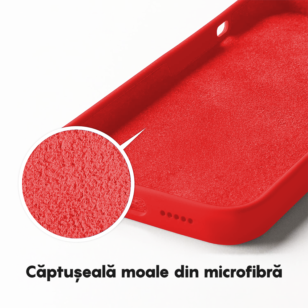 Husa Soft Silicone - iPhone 14 Plus - Red