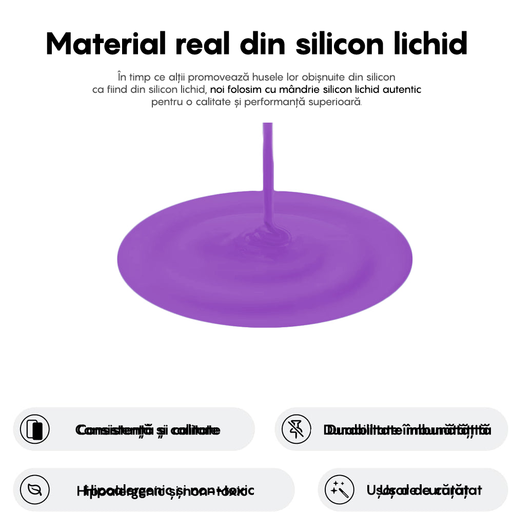 Husa Soft Silicone - iPhone 16 - Light Purple
