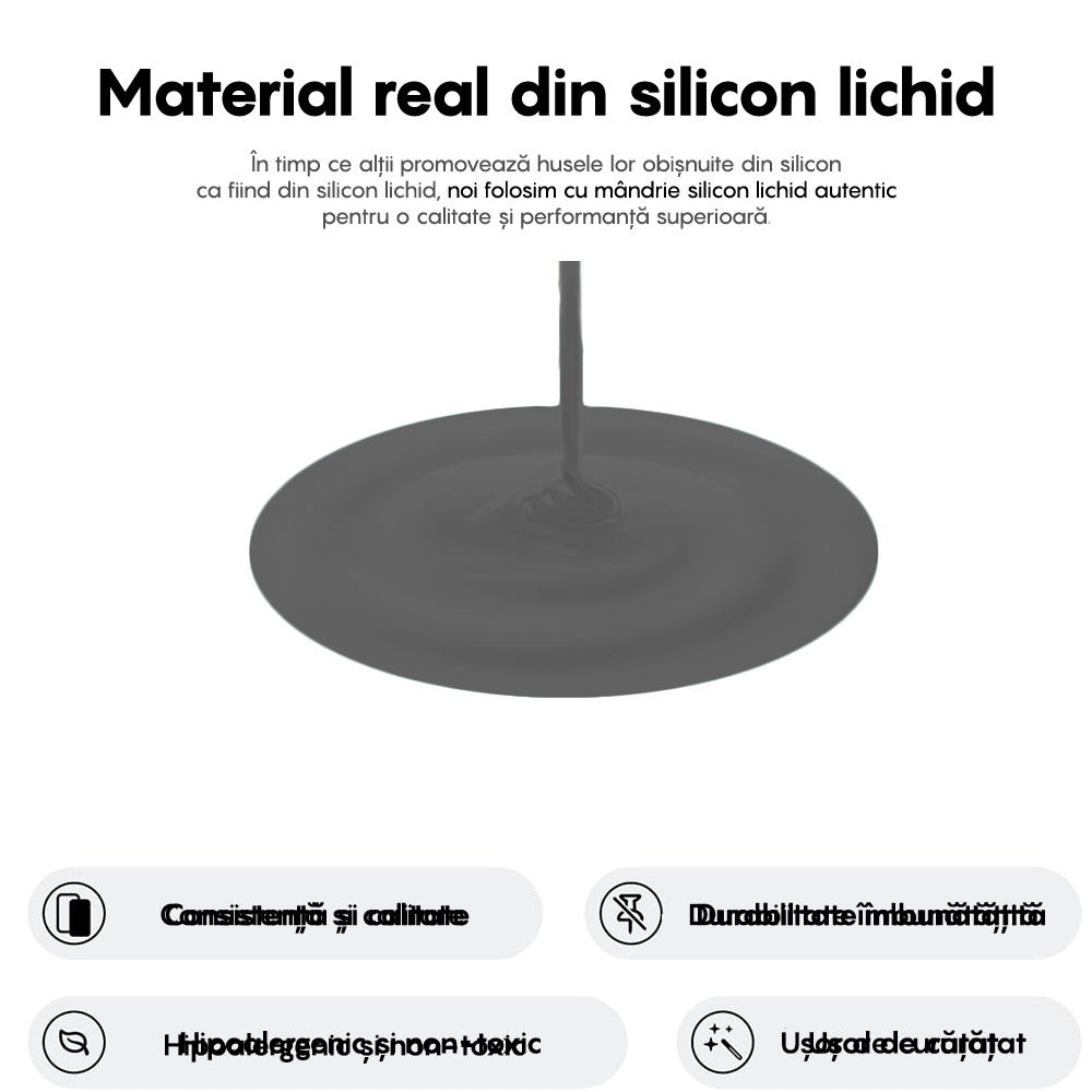Husa Soft Silicone - iPhone 16 - Dark Grey