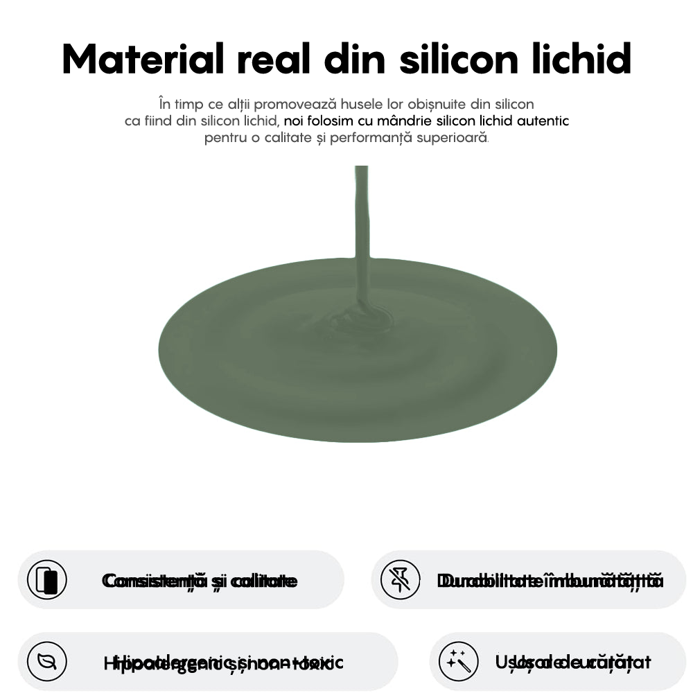 Husa Soft Silicone - iPhone 16 Plus - Webster Green