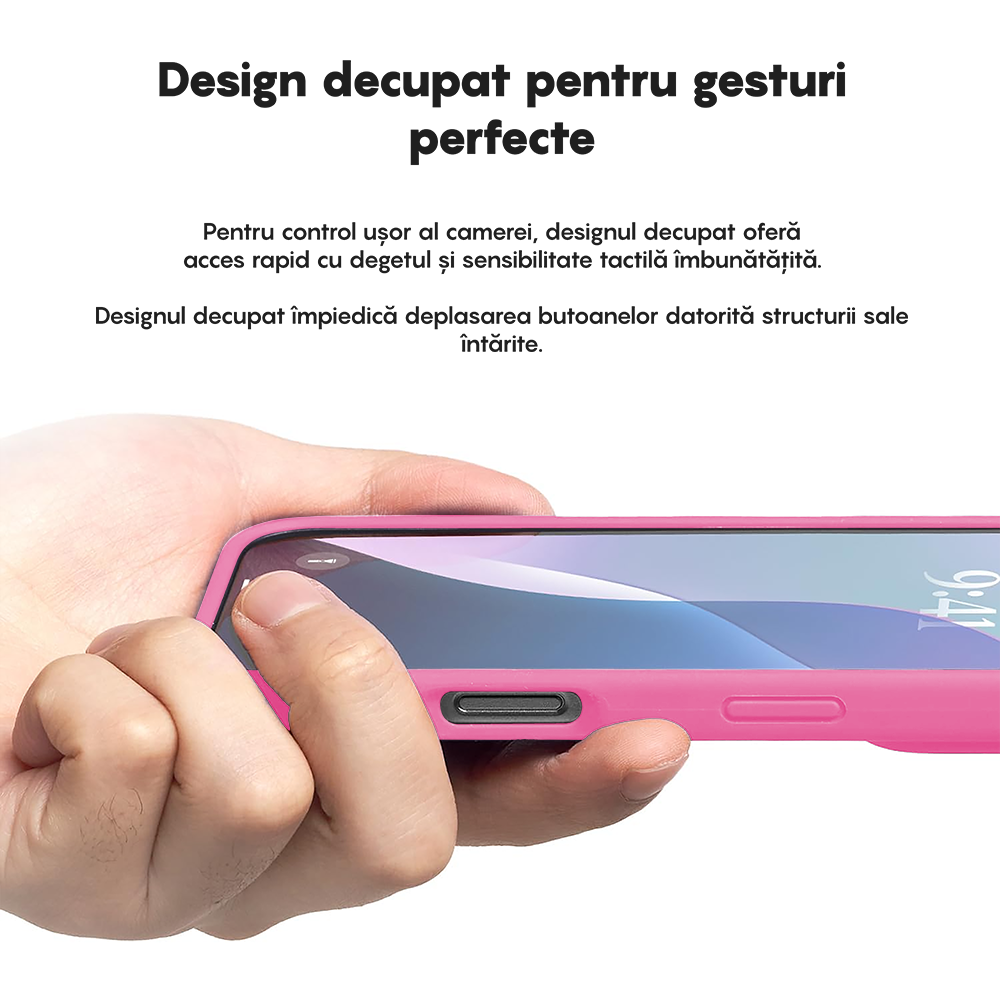 Soft Silicone Case - iPhone 16 Pro - Fuchsia