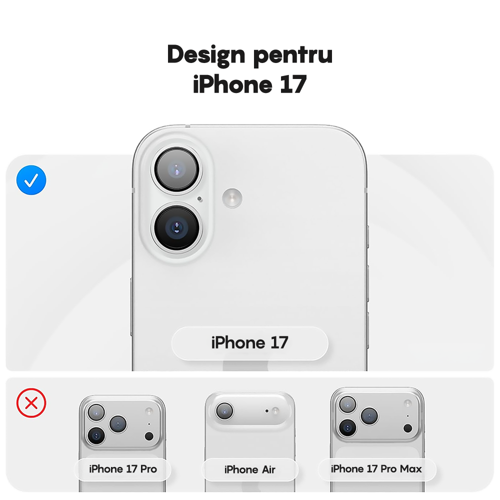 Husa Soft Silicone - iPhone 17 - Roz