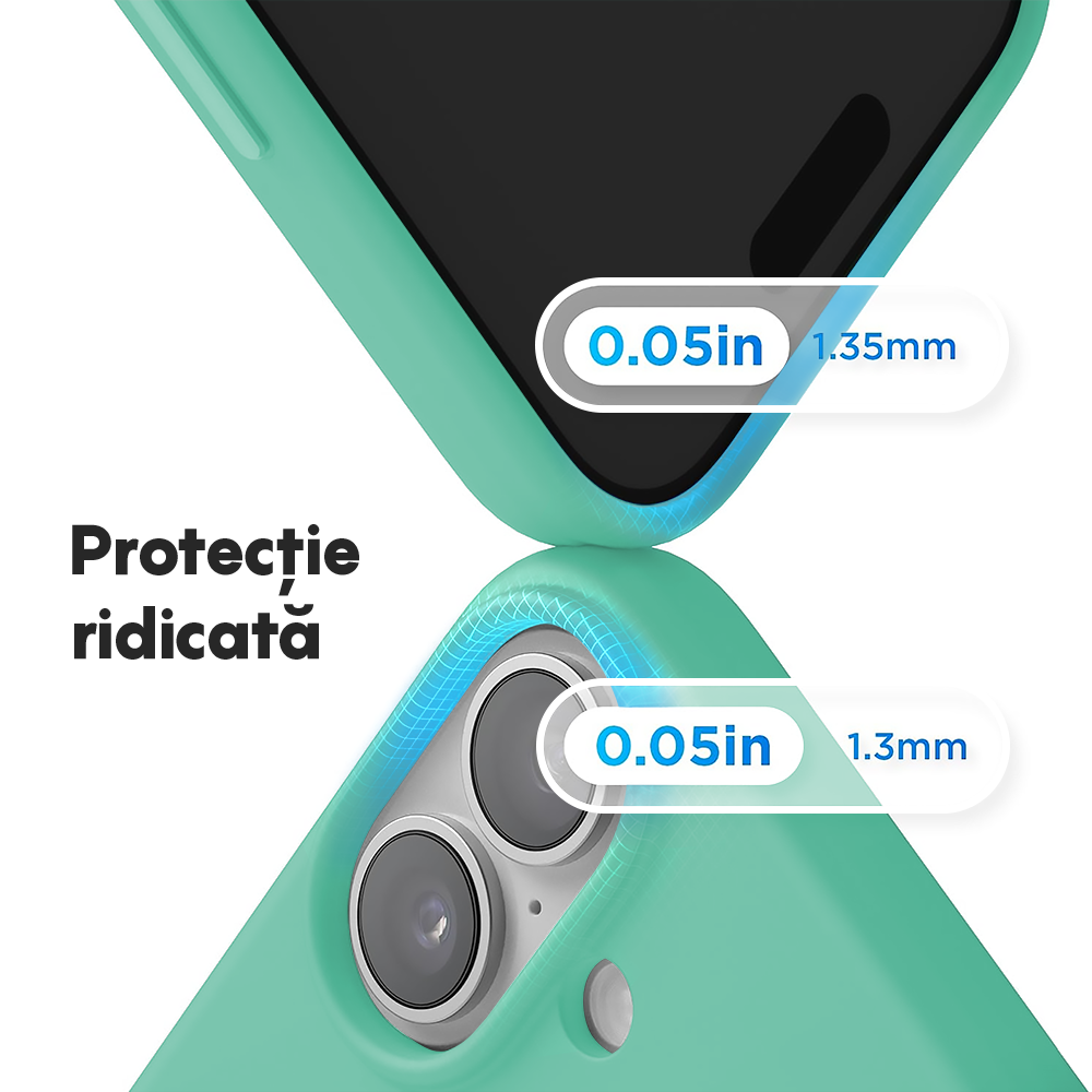 Husa Soft Silicone - iPhone 17 - Webster Green
