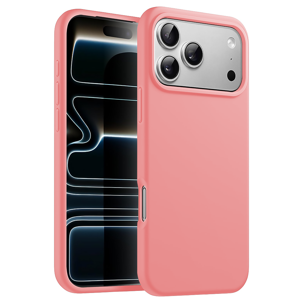 Husa Soft Silicone - iPhone 17 Pro Max - Roz