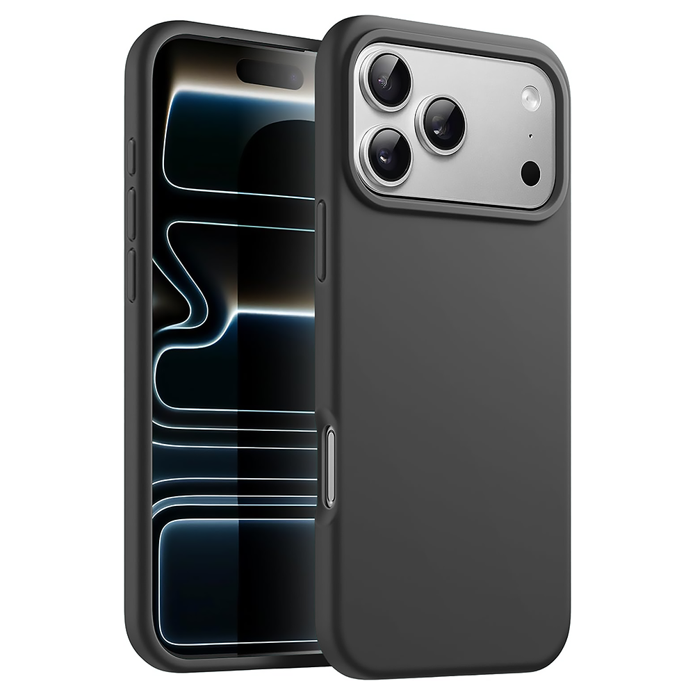 Husa Soft Silicone - iPhone 17 Pro Max - Dark Gray