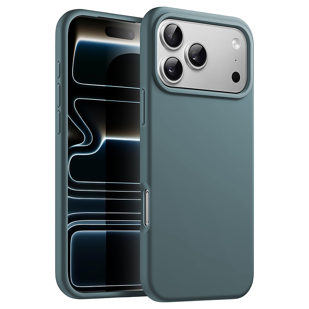 Husa Soft Silicone - iPhone 17 Pro Max - Midnight Blue