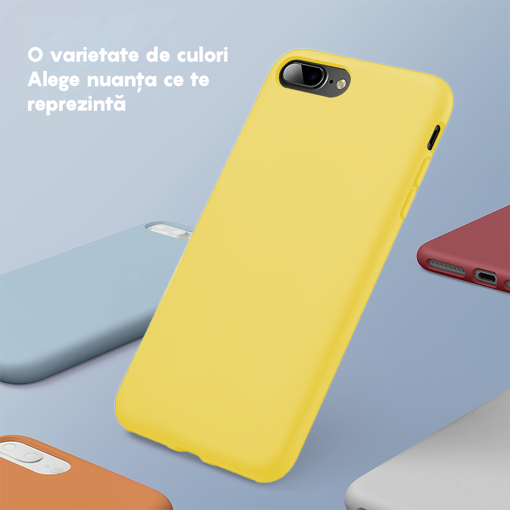 Soft Silicone Case - iPhone 7 Plus/8 Plus - Yellow
