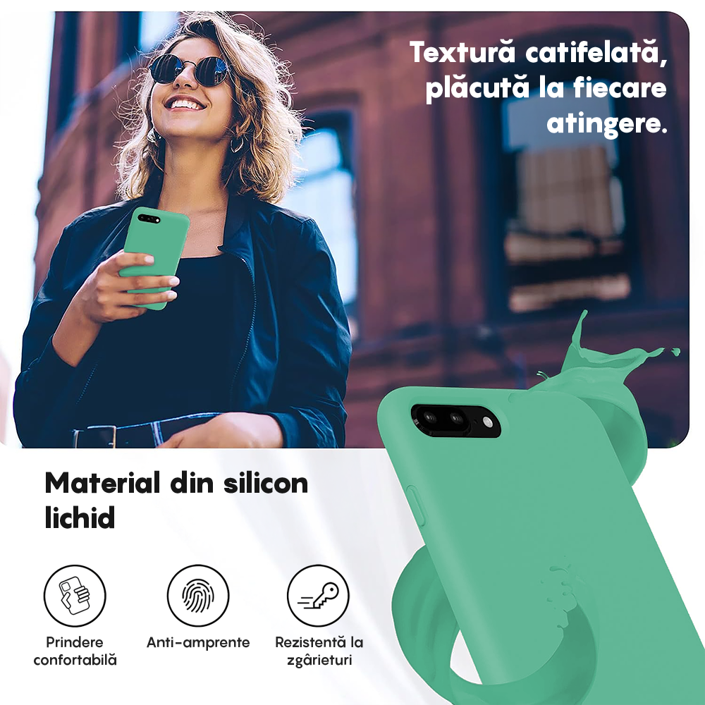 Soft Silicone Case - iPhone 7 Plus/8 Plus - Webster Green