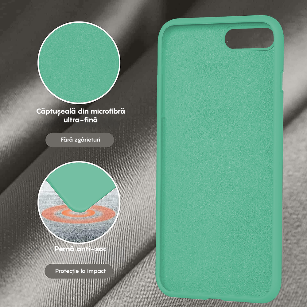 Soft Silicone Case - iPhone 7 Plus/8 Plus - Webster Green