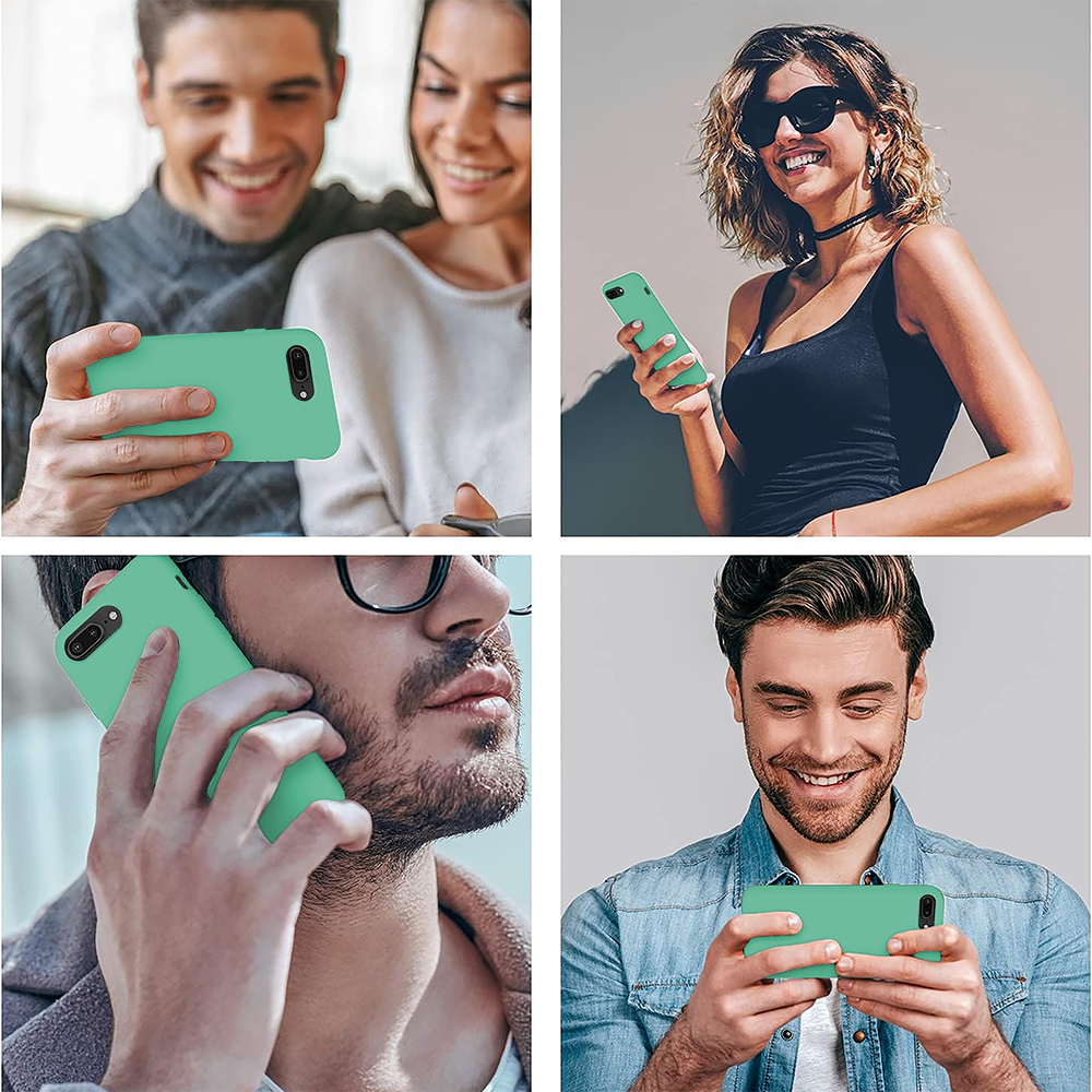Soft Silicone Case - iPhone 7 Plus/8 Plus - Webster Green