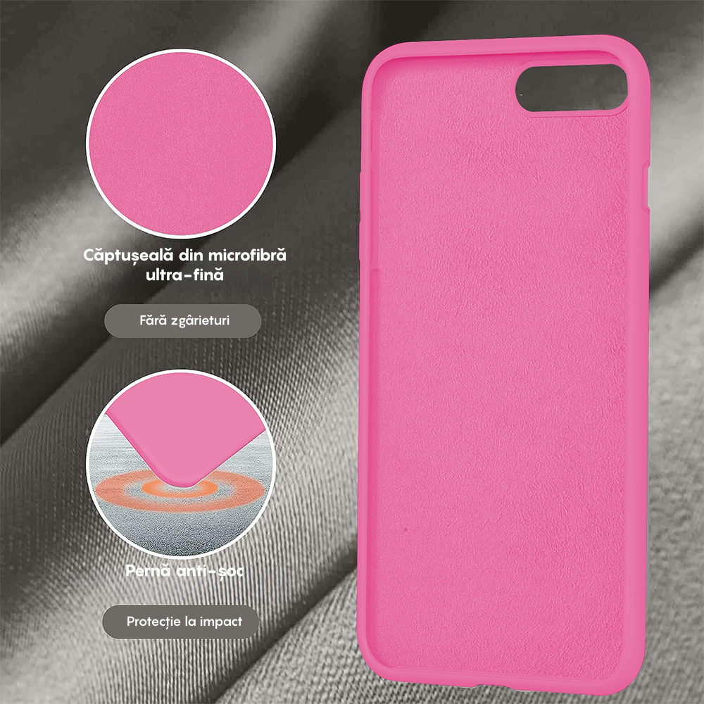 Soft Silicone Case - iPhone 7 Plus/8 Plus - Fuchsia