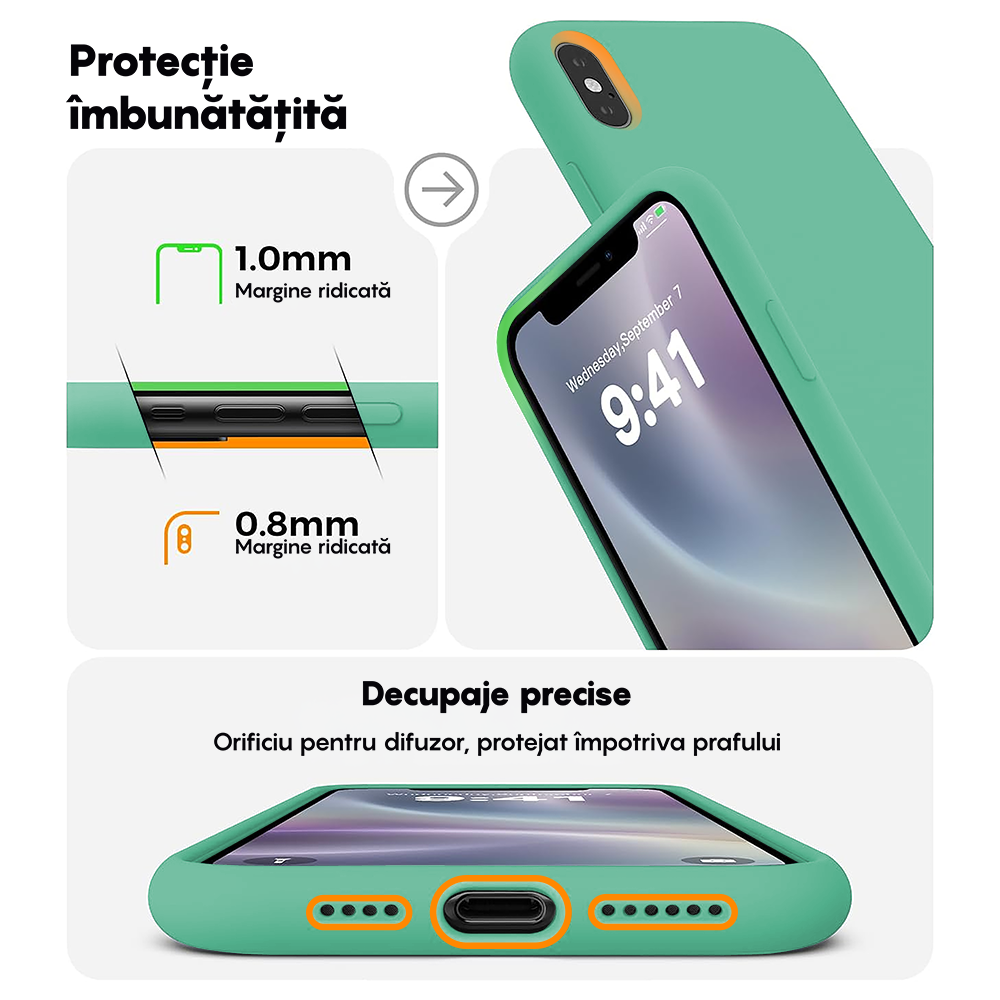 Soft Silicone Case - iPhone XR - Webster Green