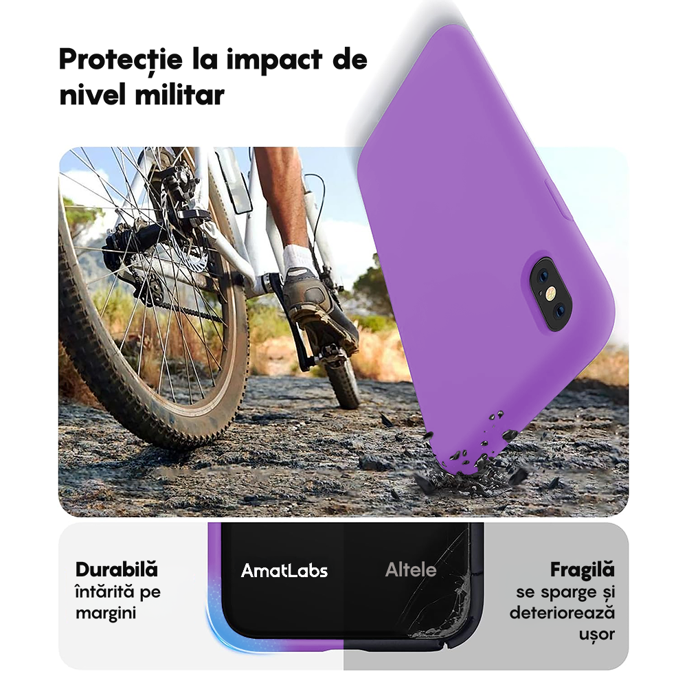 Soft Silicone Case - iPhone XS Max - Light Purple