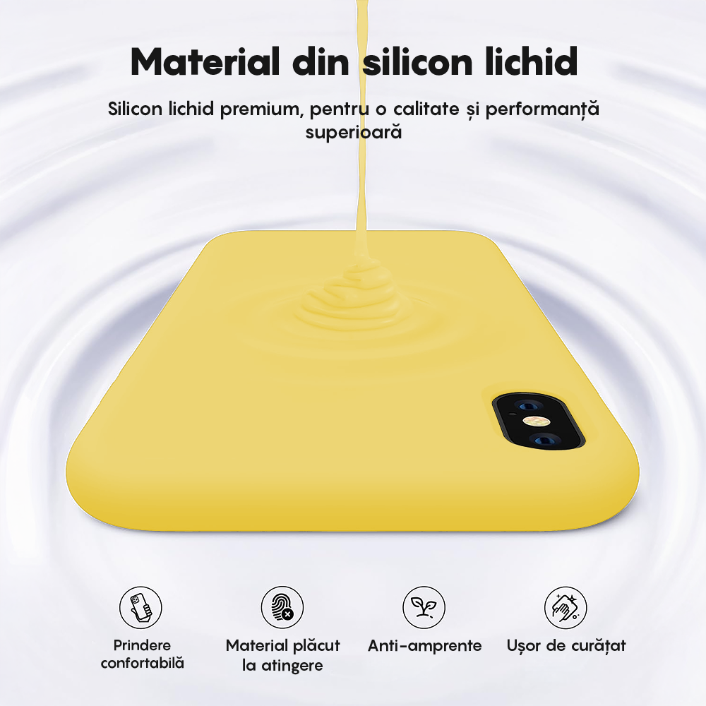 Soft Silicone Case - iPhone X/XS - Yellow