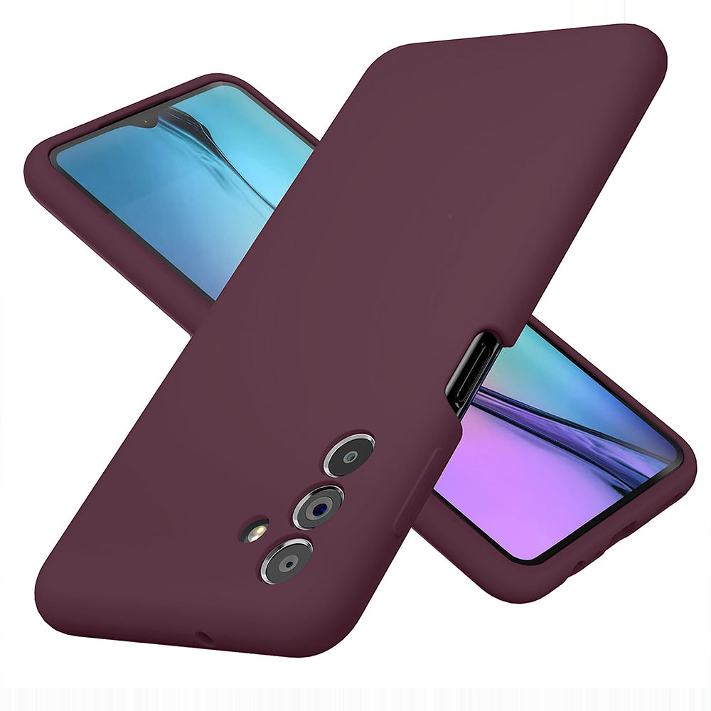 Soft Silicone Case - Samsung Galaxy A13 5G/A04s/M13 5G - Burgundy