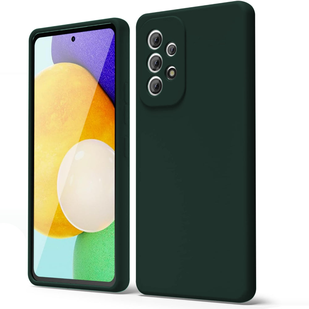 Soft Silicone Case - Samsung Galaxy A52 4G/A52 5G/A52S 5G - Webster Green