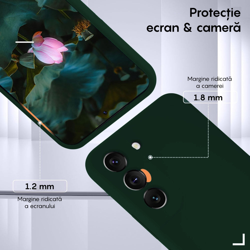Soft Silicone Case - Samsung Galaxy S22 - Dark Marine Green