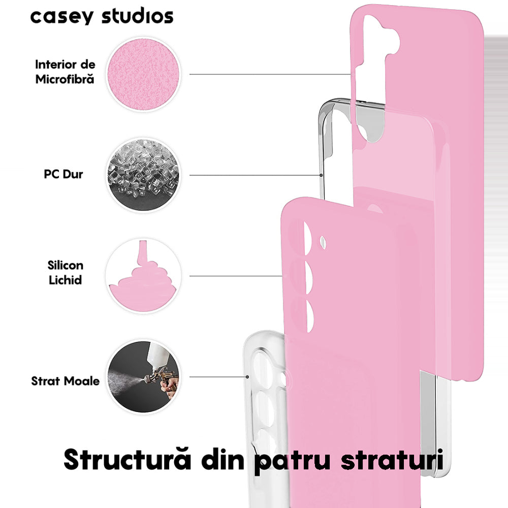 Husa Soft Silicone - Samsung Galaxy S23 - Roz