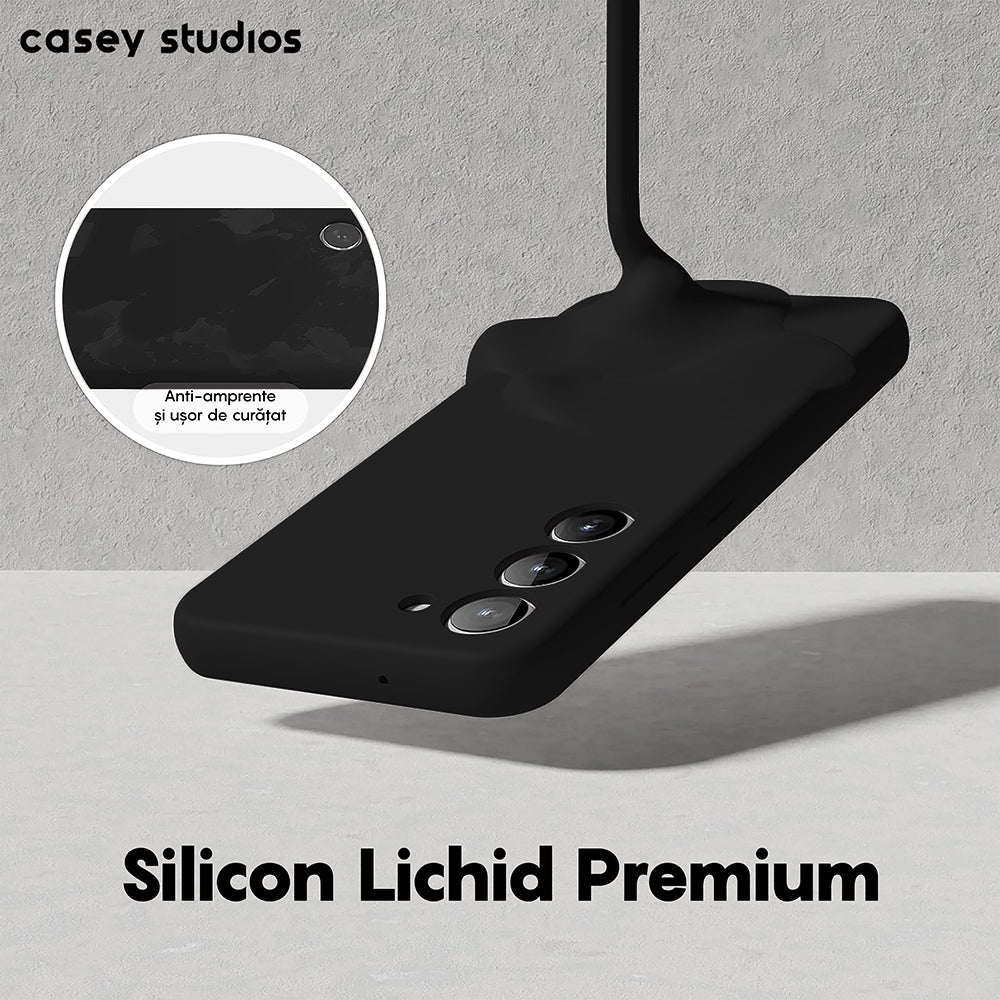 Husa Soft Silicone - Samsung Galaxy S23 Plus - Negru