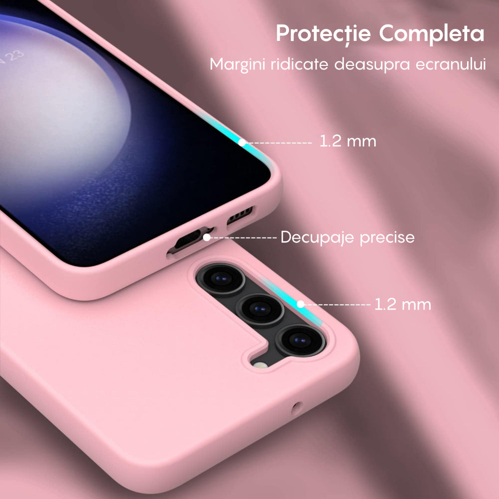 Soft Silicone Case - Samsung Galaxy S24 Plus - Pink