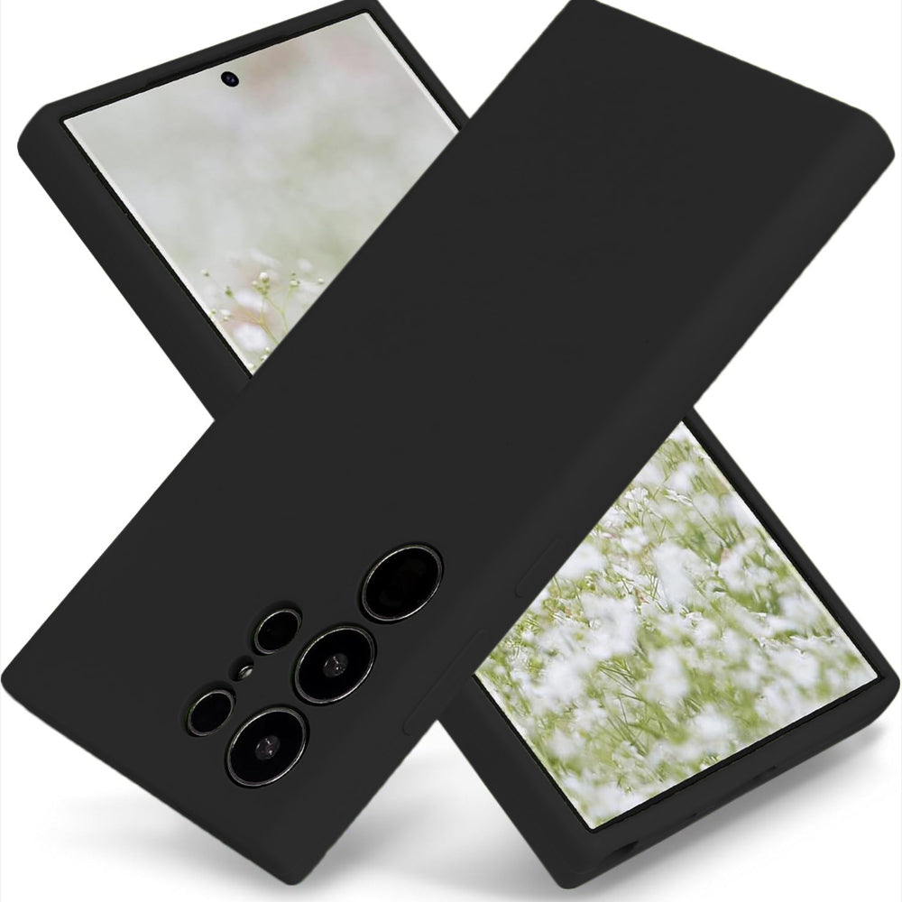 Husa Soft Silicone - Samsung Galaxy S24 Ultra - Negru