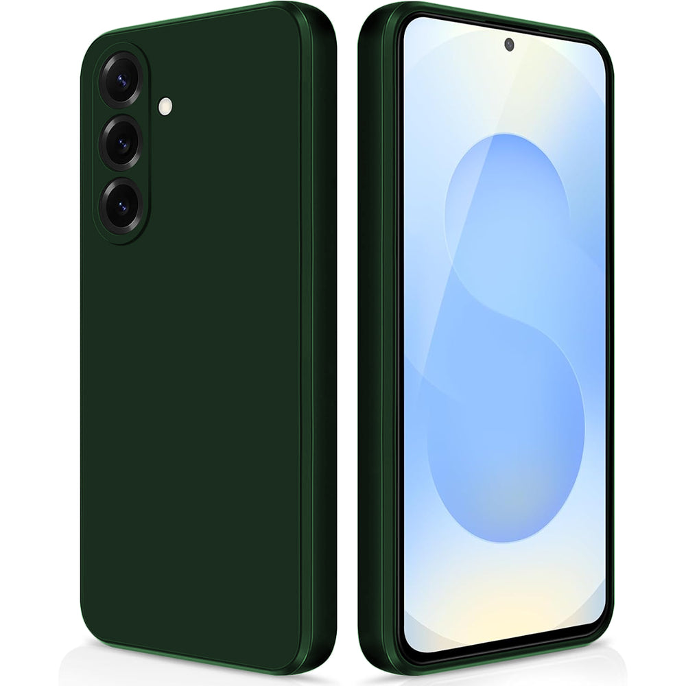 Husa Soft Silicone - Samsung Galaxy S25 - Webster Green