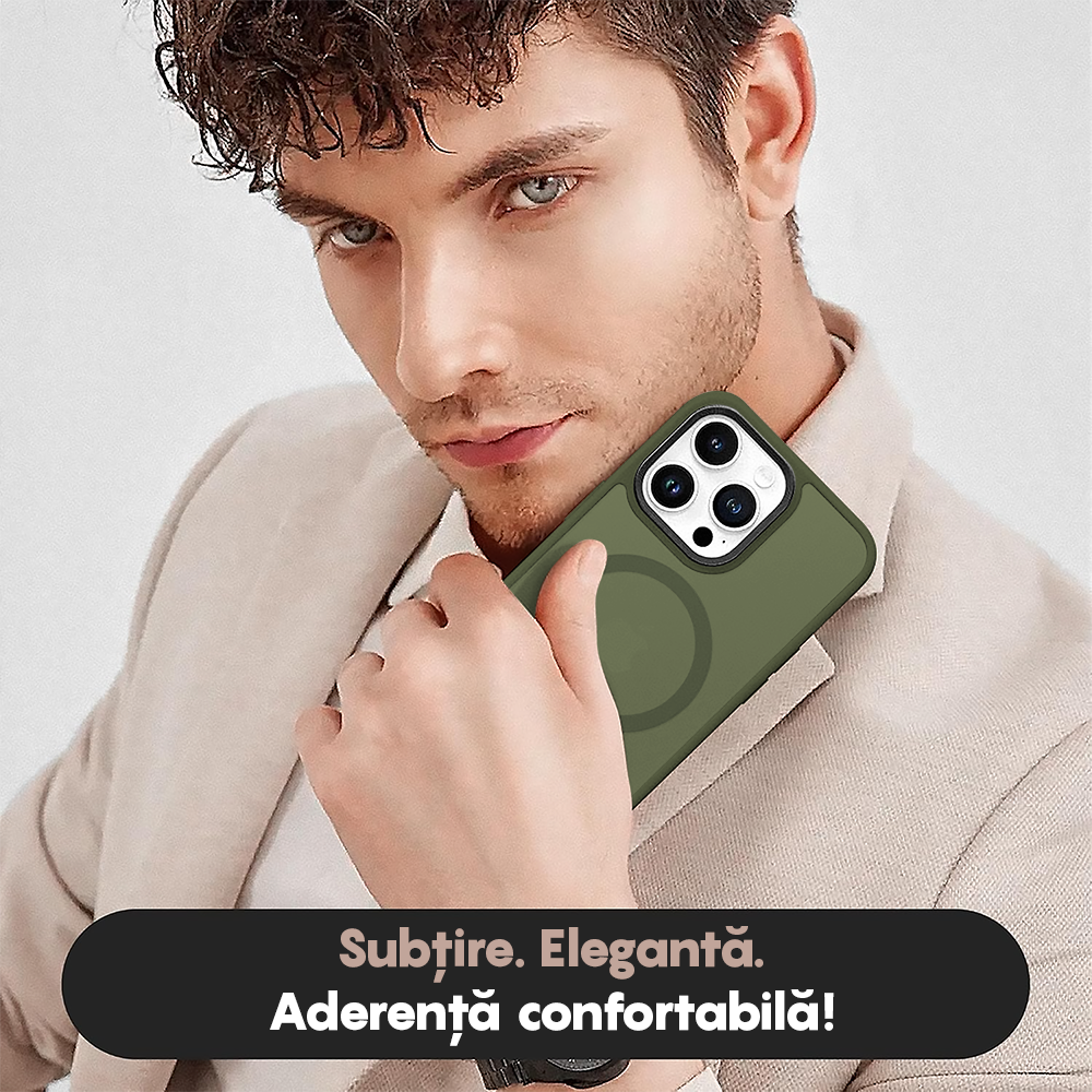 Husa MagSafe - iPhone 13 Pro - Green