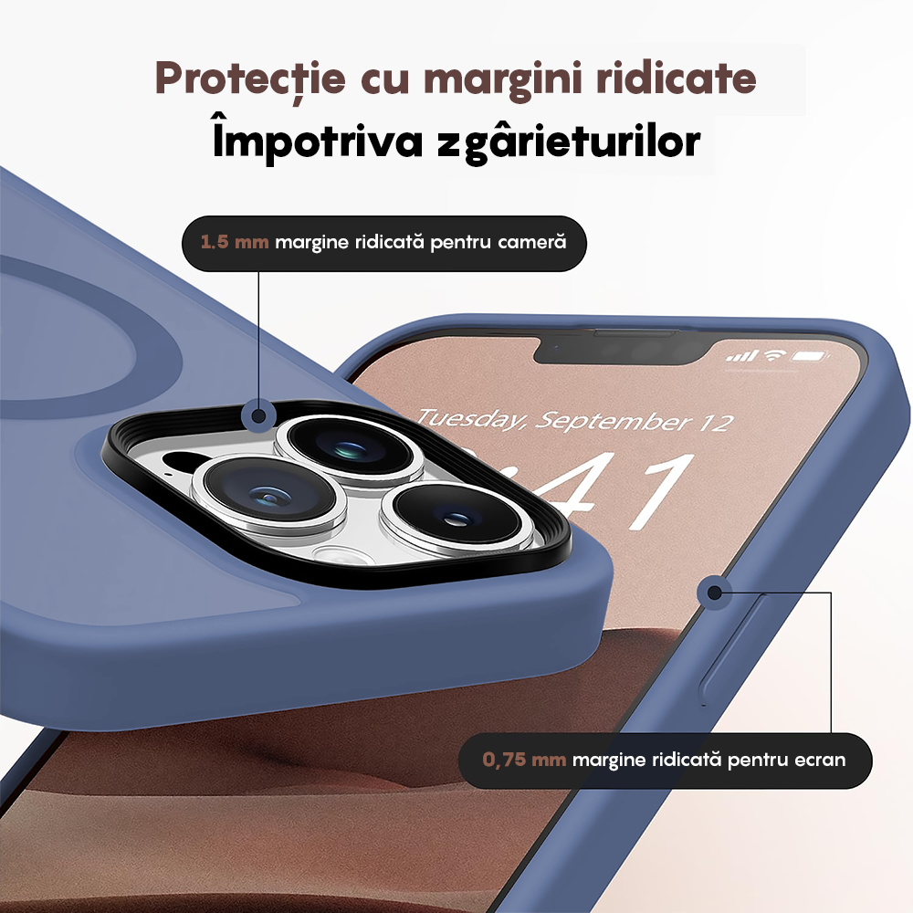 Husa MagSafe - iPhone 14 Pro - Yuenfeng Blue