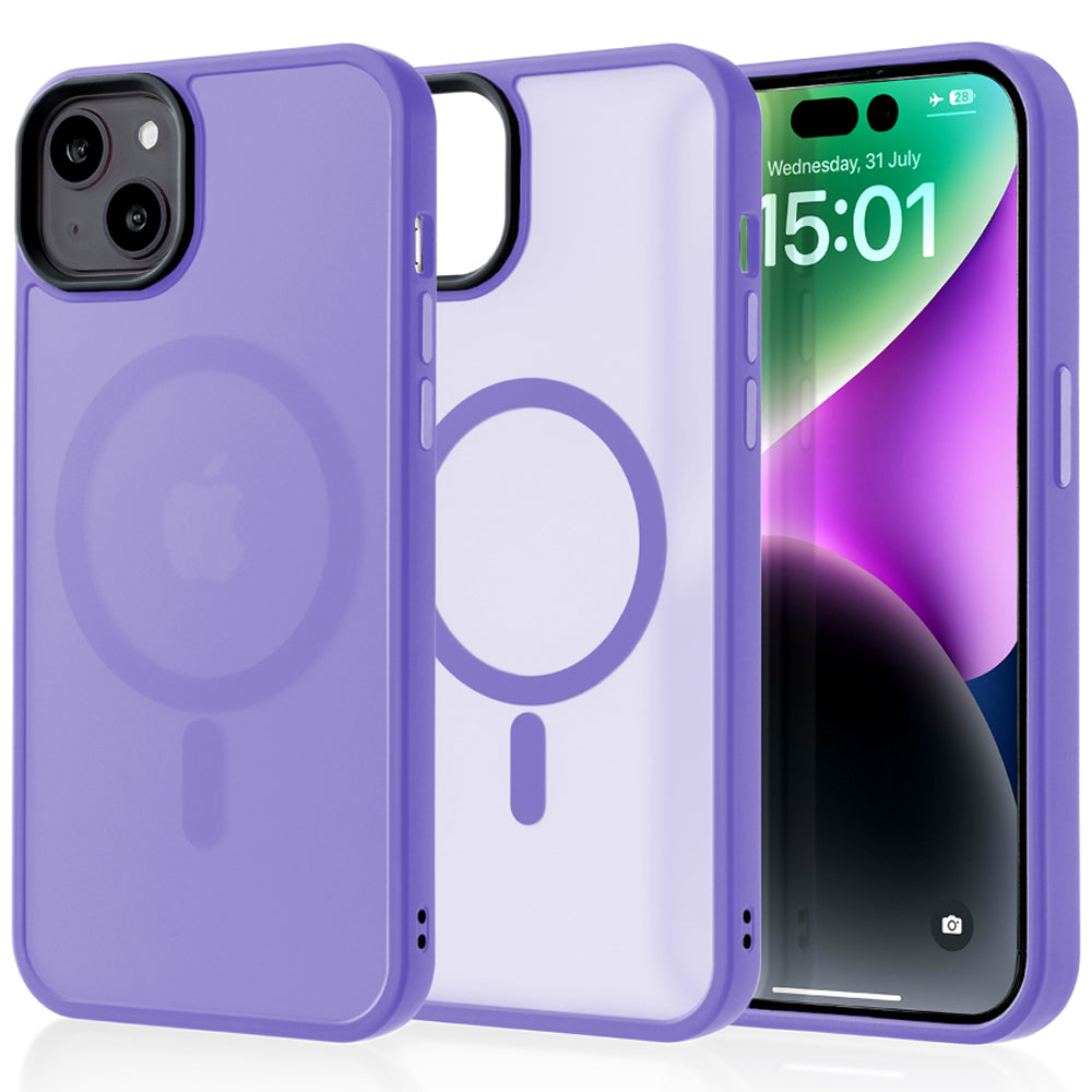 Husa MagSafe - iPhone 14 Plus - Light Purple