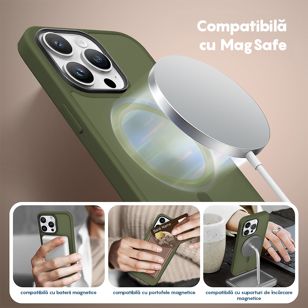 Husa MagSafe - iPhone 14 Pro Max - Green