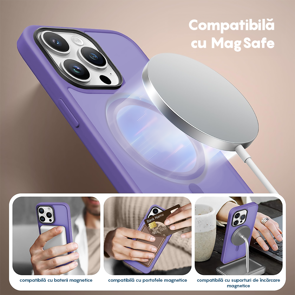 Husa MagSafe - iPhone 14 Pro Max - Light Purple
