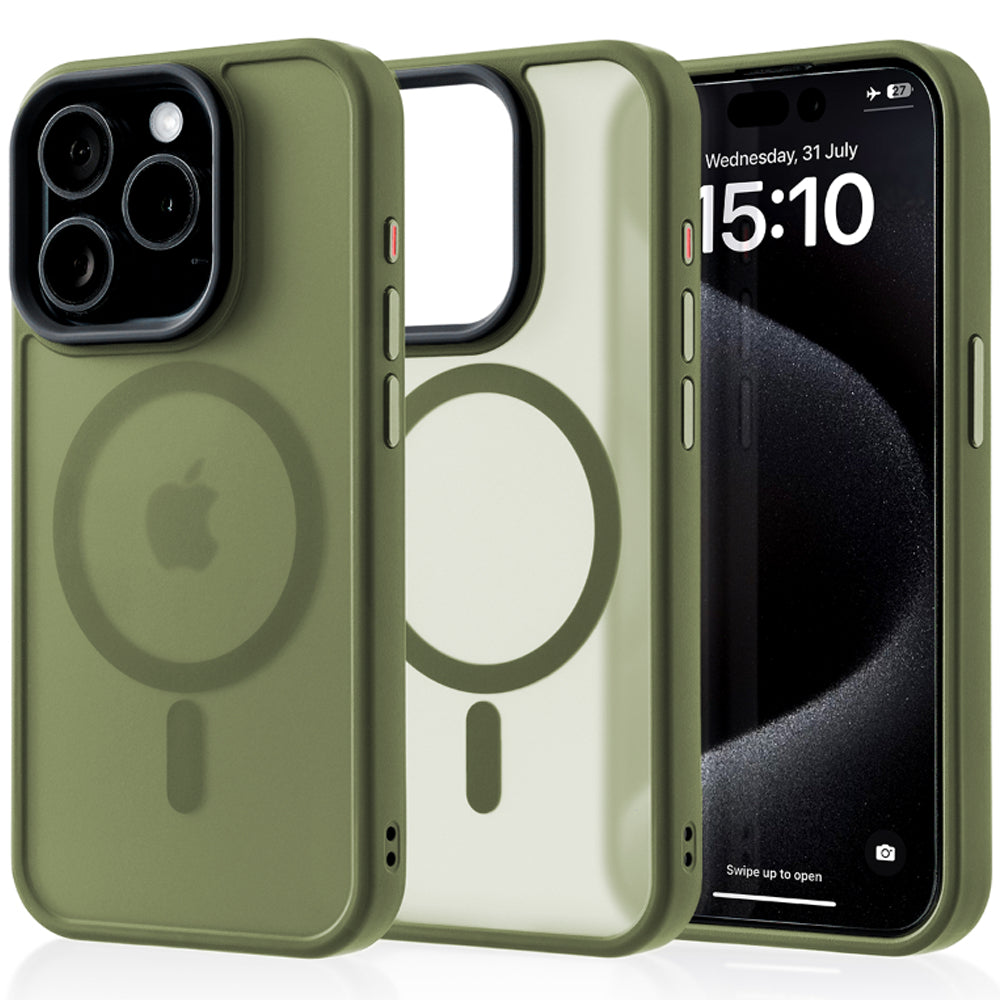 Husa MagSafe - iPhone 15 Pro - Green