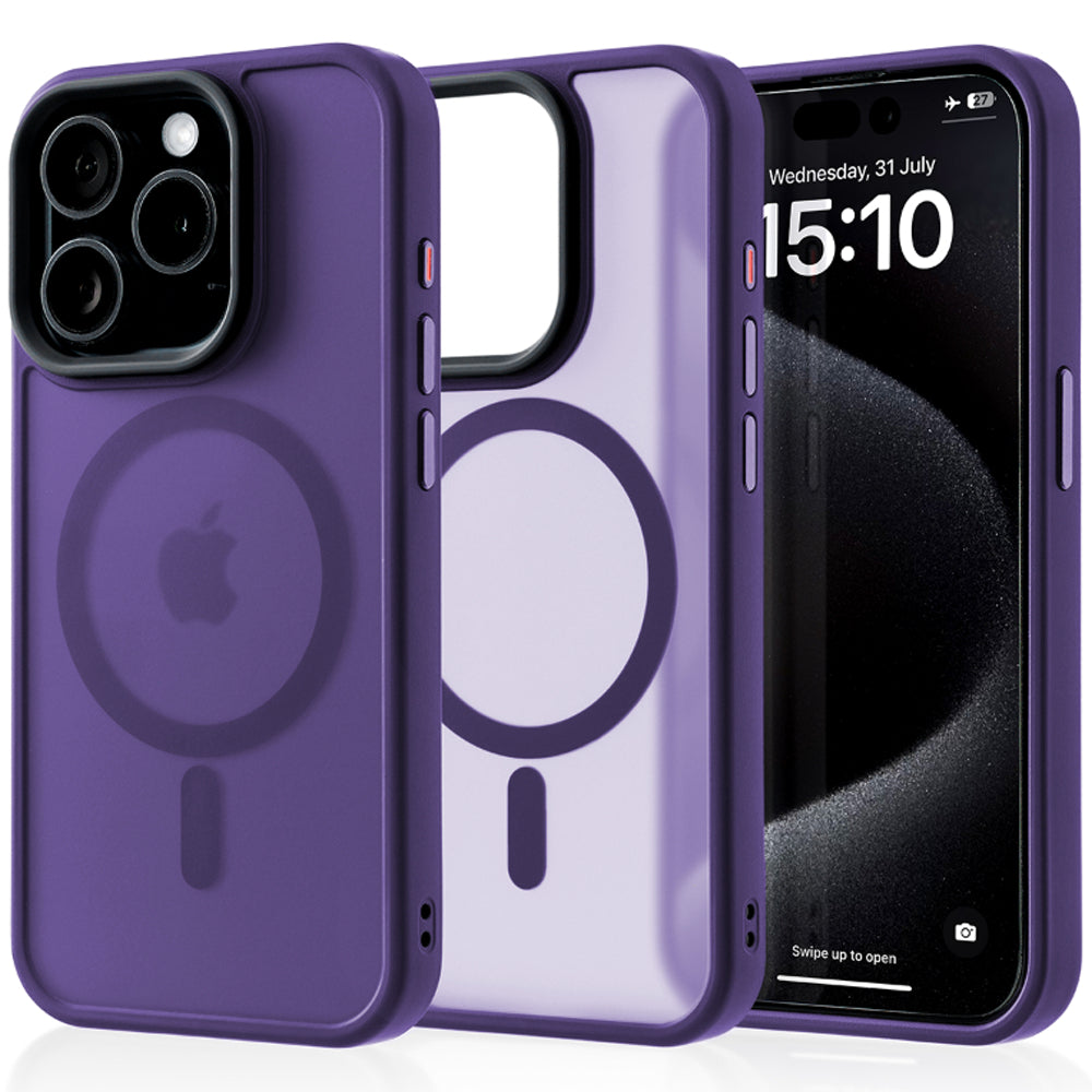 Husa MagSafe - iPhone 15 Pro - Dark Purple