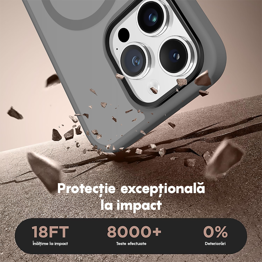Husa MagSafe - iPhone 16 Pro - Gri