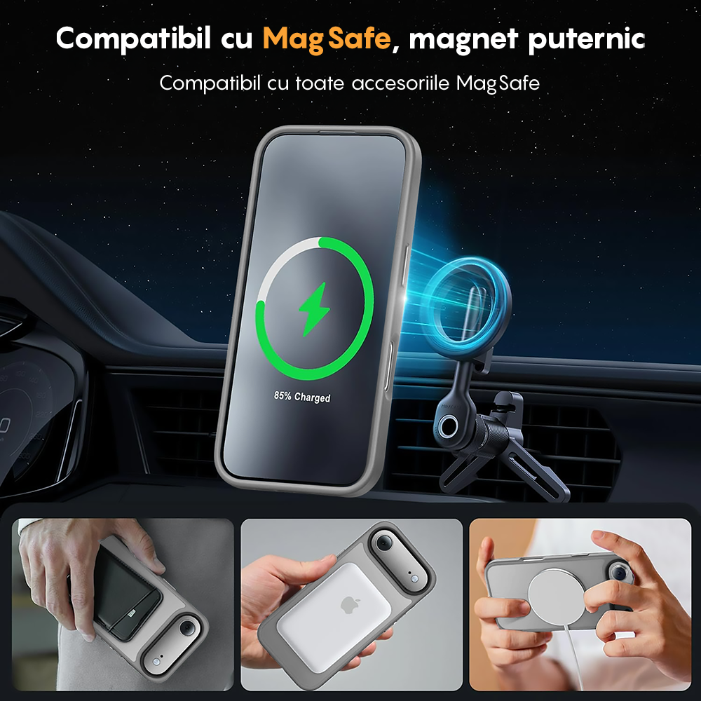 Husa MagSafe - iPhone 17 Air - Gri Deschis
