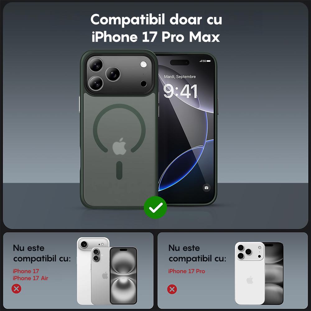 MagSafe Case - iPhone 17 Pro Max - Light Green