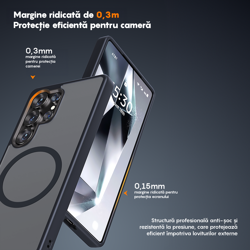 Husa MagSafe - Samsung Galaxy S25 Ultra - Albastru