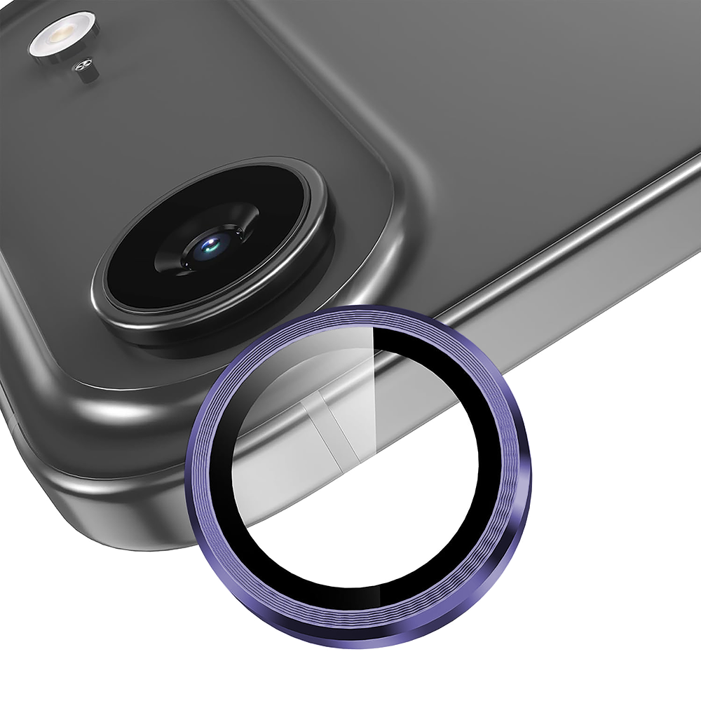 MaxDefense+ Camera Lens Glass Film - iPhone 17 Air - Dark Purple