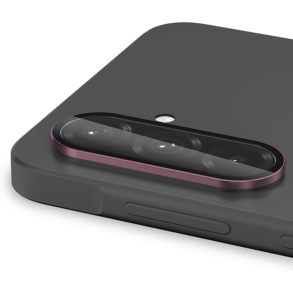 Folie Sticla Lentile Camera MaxDefense+ - Samsung Galaxy A56 / A36 - Roz