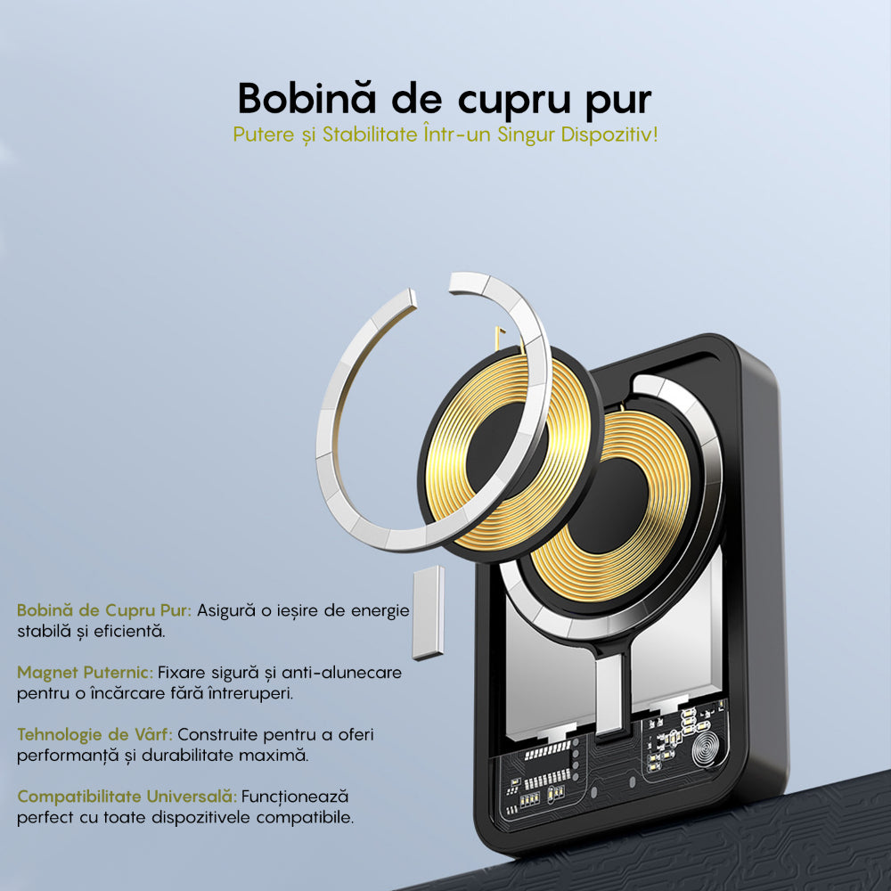 Baterie Externa MagSafe Lagato Energo Pro 5000 mAh