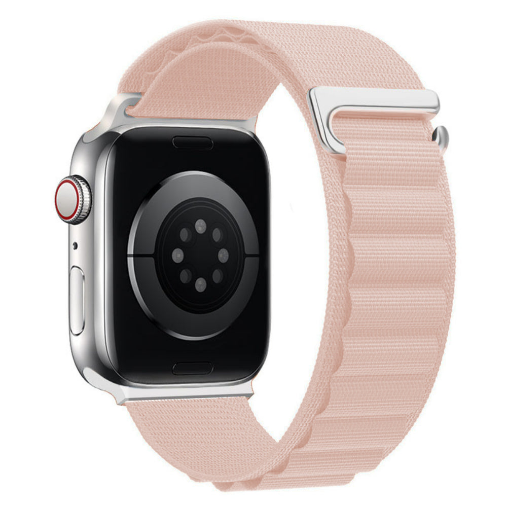 Curea Alpine Summit - Apple Watch 1/2/3/4/5/6/7/8/9/10/11/SE/SE2/SE3 - 38/40/41/42 MM - Pink Sand