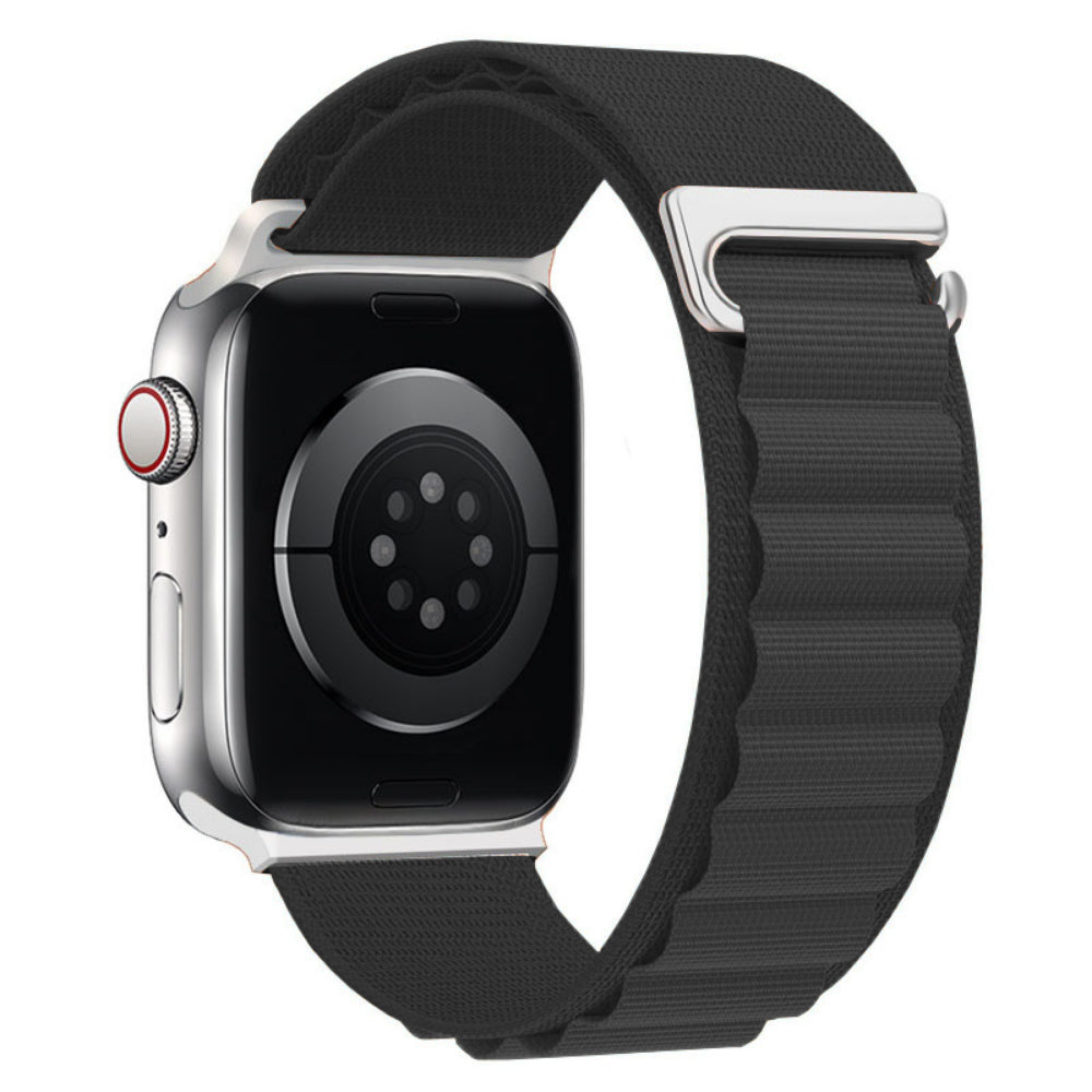 Curea Alpine Summit - Apple Watch 1/2/3/4/5/6/7/8/9/10/11/SE/SE2/SE3 - 38/40/41/42 MM - Negru