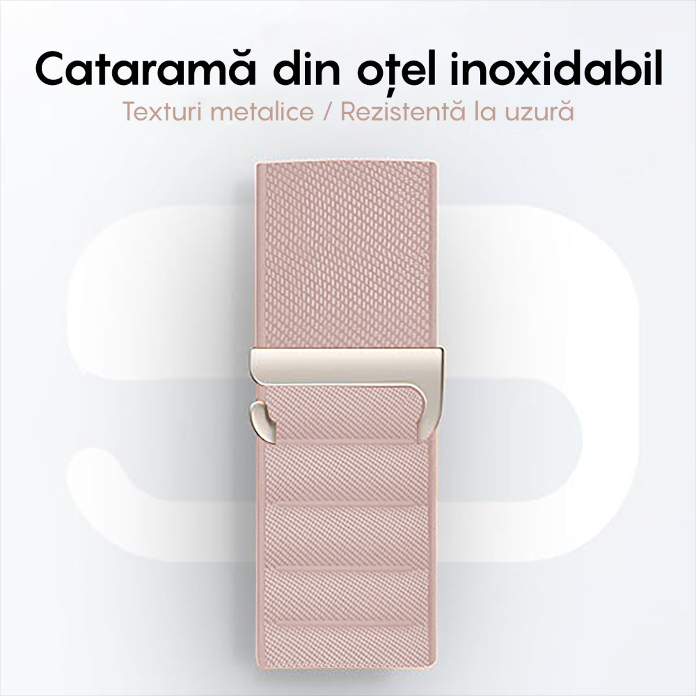 Alpine Summit Band - Apple Watch 1/2/3/4/5/6/7/8/9/10/11/SE/SE2/SE3/Ultra 1/Ultra 2/Ultra 3 - 42/44/45/46/49 MM - Pink Sand