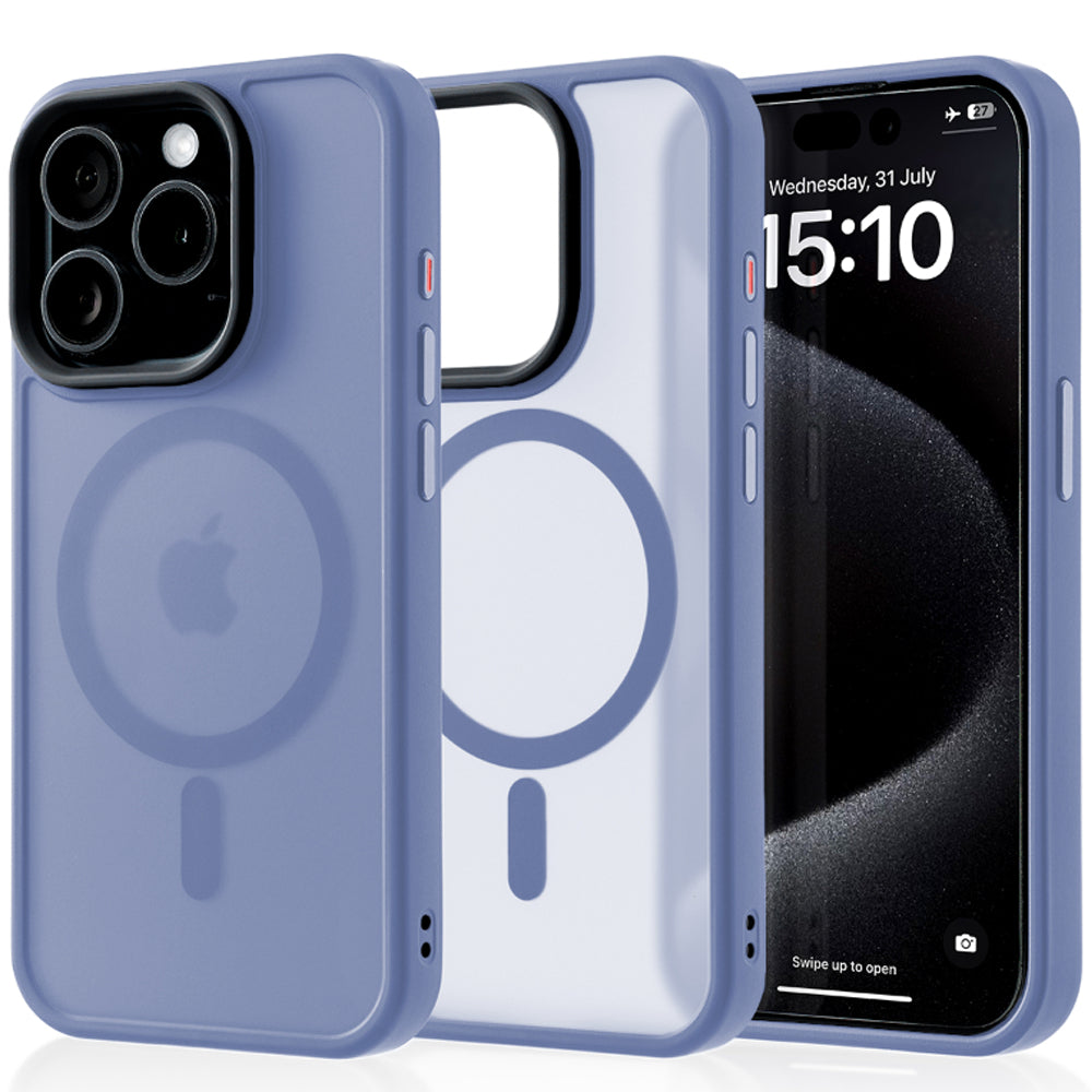 Husa MagSafe - iPhone 15 - Yuenfeng Blue